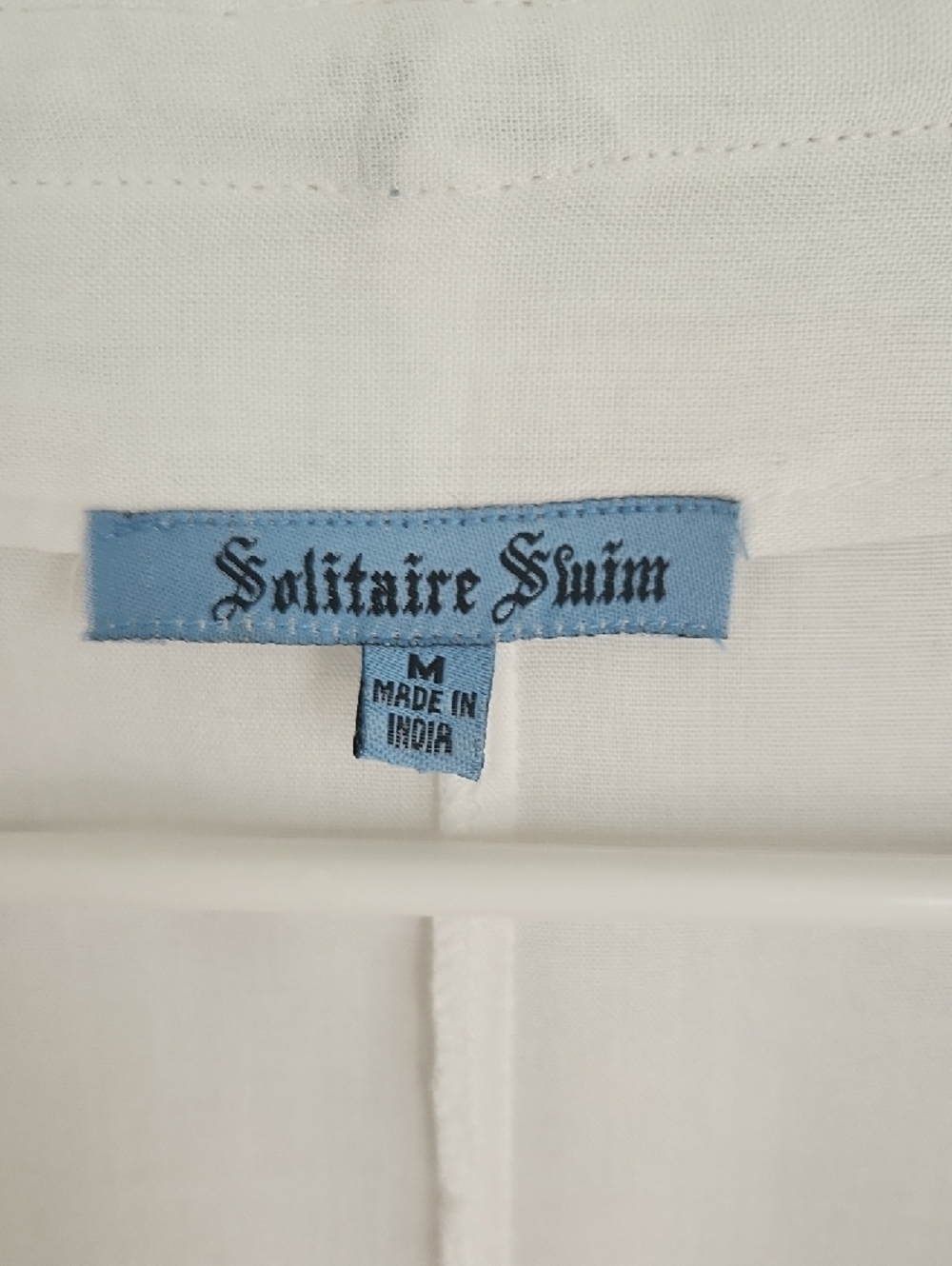 Solitaire Swim Embroidered Swim Coverup - Picture 2 of 9